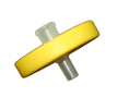 Syringe Filter - 13mm 0.22um Nylon with Luer lock (Colour Coded: Yellow) 100/pk
