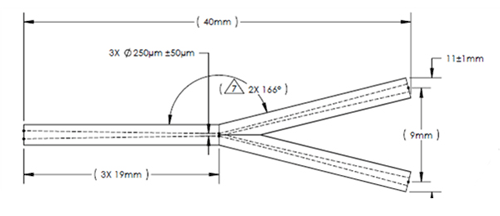 CM Scientific: Inner-Lok(TM) GC 3-way Y-shaped Splitter (each ...